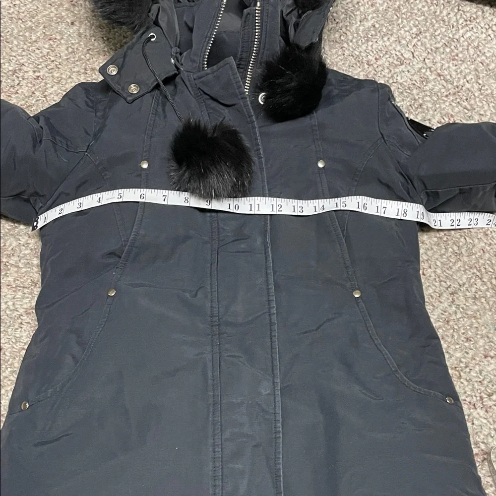 Moose Knuckles Women's Black Fur-Trimmed Ski Jacket - Picture 8 of 15